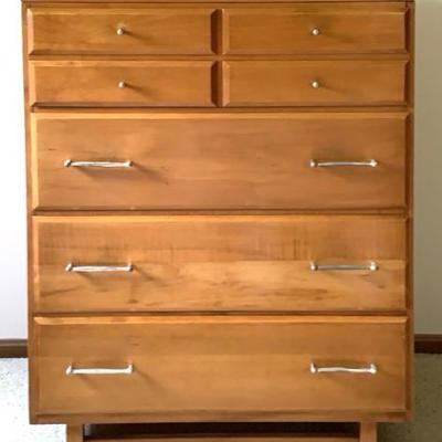 MCM “Smart Trend” By Sunglow Maple Four Drawer Chest