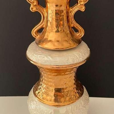 Vintage Jim Beam Iridescent Decanter 