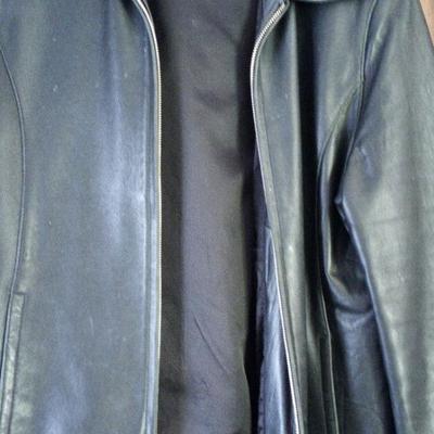 Adler Collection Leather Coat