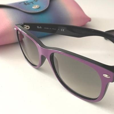 RAY BAN Wayfarer RB2132 Classic Purple Sunglasses