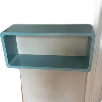Blue Floating Shelf