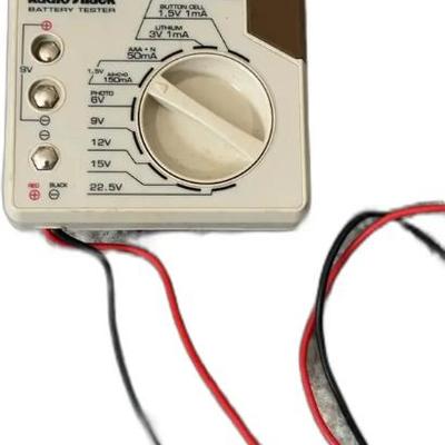 Radio Shack Battery Tester