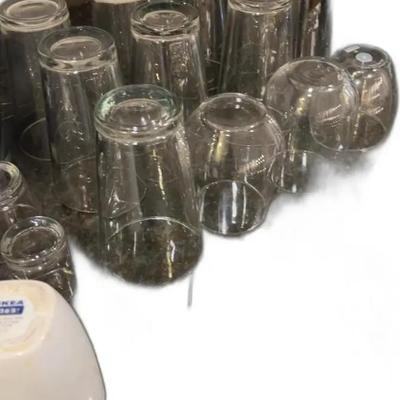 Assorted Glassware