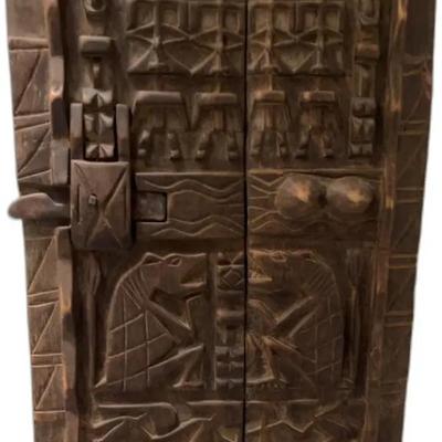 Vintage African Dogon Door