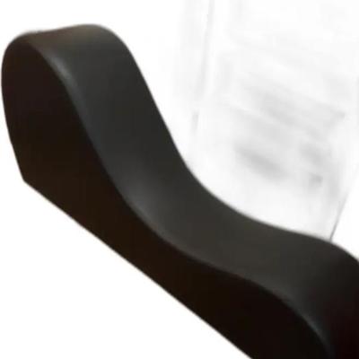 Modern Black Chaise Lounge Chair