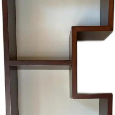 E-Shaped Wall Shelf