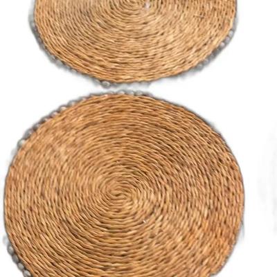 set of Woven Placements with Stone Edges