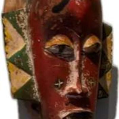 Vintage African Tribal Mask 