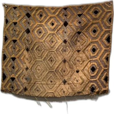 Antique Kuba Raffia Cloth