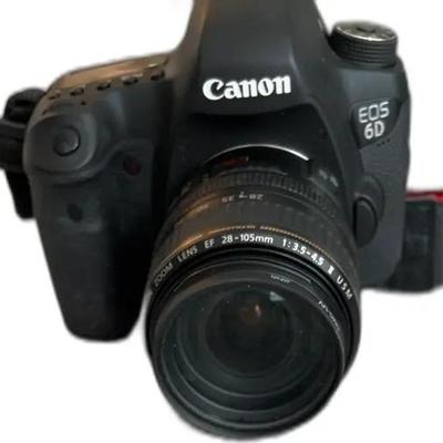 Canon EOS 6D DSLR Camera with Lens