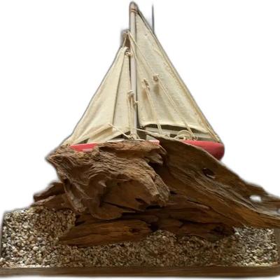 John Haffa Nautical Driftwood Art