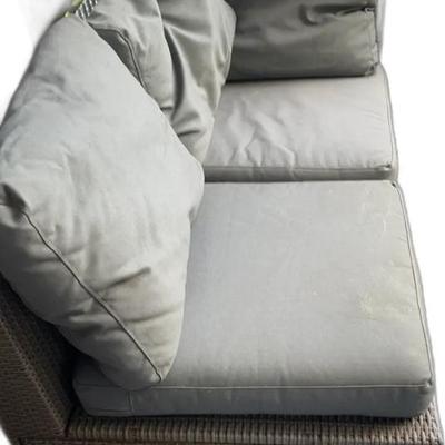 Outdoor Wicker Sectional Sofa