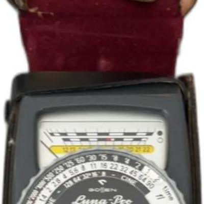 Vintage Gossen Luna-Pro Light Meter with Case
