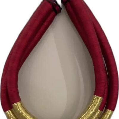 African Silk Yarn Necklace