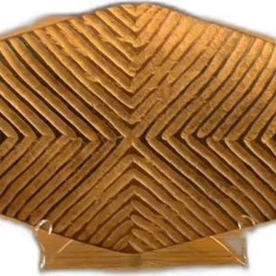 Antique African Carved Wooden Shield