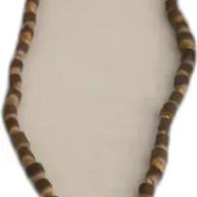 Antique Wooden Beaded Neckless