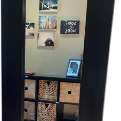 Black Framed Mirror