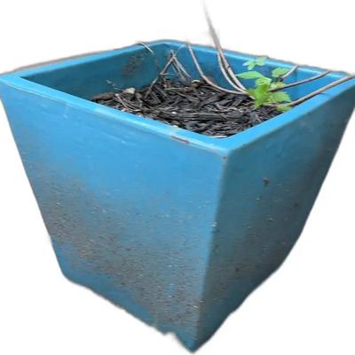 Blue Ceramic Planters