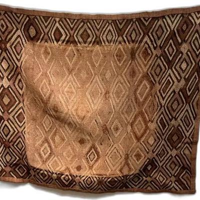 Antique Kuba Raffia Cloth