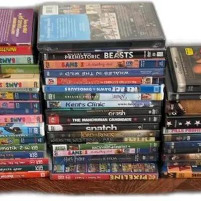 Assortment of DVDs