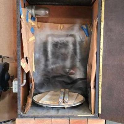 Bk109 paint booth cabinet