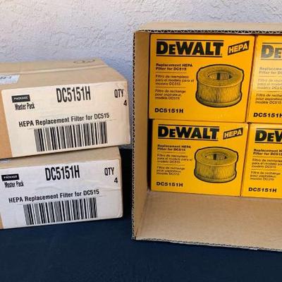 Bk158 dewalt replacement hepa filter dc515h