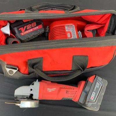 Bk164 milwaukee 4 5 in grinder