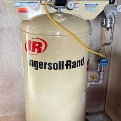 Bk105v 60 gal ingersoll rand air compressor