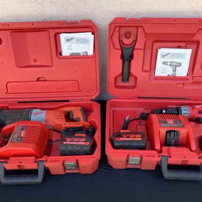 Bk162 milwaukee sawzall .5in hammer drill