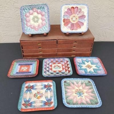 Bk183 cherished traditions limited edition plates