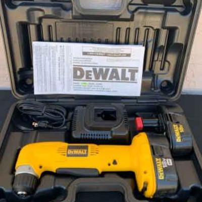 Bk160 dewalt cordless right angle drill driver dw960