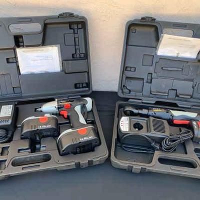 Bk141 znex cordless impact wrench and ratchet kits
