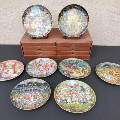 Bk179 bill bell limited edition plates