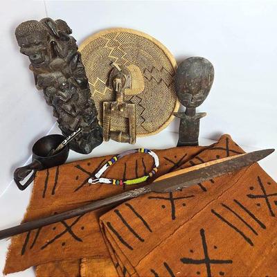 Makonde Tree Of Life Carved Scultpure 16”h & More African Decor