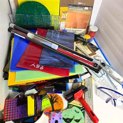 Art Glass & Glass Fusing Supplies: Dichroic Glass, Stringer, Frit, Tools