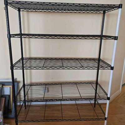 Metal Shelving Unit -25x11x10.25"