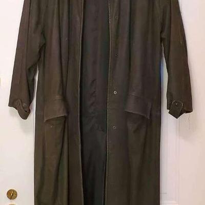 Women's Castello Waxed Trench / Duster- Size S