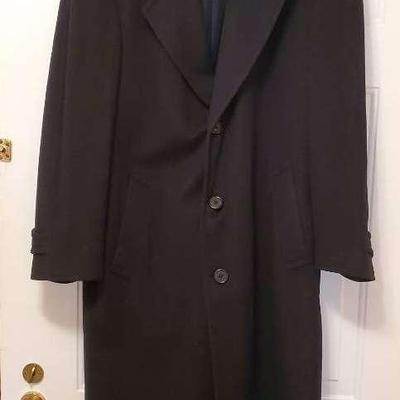 Vintage Austin Reed London Men's Wool Overcoat- 40R