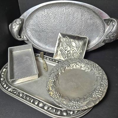 Metal Servingware: Fish Servers & More