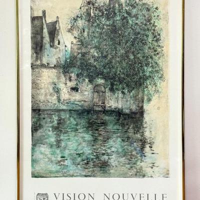 Vintage Exhibition Poster Art ‘78 Washington International Meeting Of Fine Art Dealers