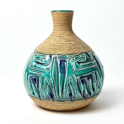 Fratelli Fanciullacci MCM Art Pottery Vase Made In Italy