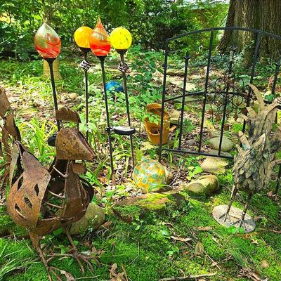 Metal Roosters And More Outdoor Decor