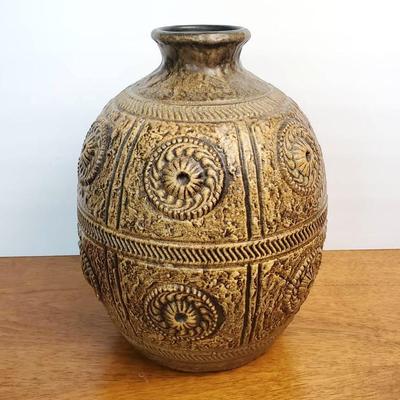 Mid Century Jasba Keramik Vase - 10”h
