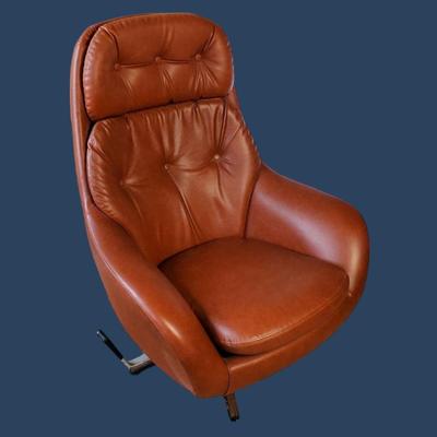 MCM Slatte- Gungan Reclining Chair - Made In Sweden