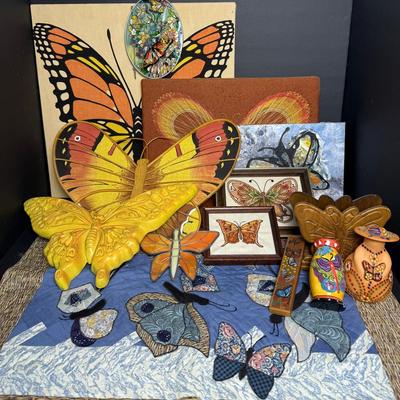 Butterly Decor & Souvenirs - Vintage & Modern