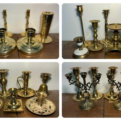 Brass Candlestick Collection (LR513)