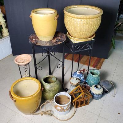 Plant Stands, Planters & More