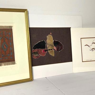 Hua Nian Paper-Tearing Art, Signed 18/200 Textile Art, Benjamin Chee Chee Art Print