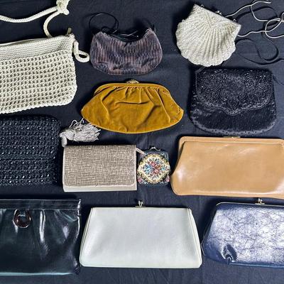 Vintage Purses: Beaded, Velvet, Patent