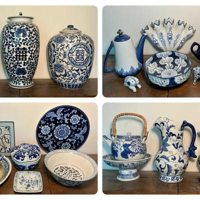 Bombay, Chinese & European Blue & White Collection (LR510)